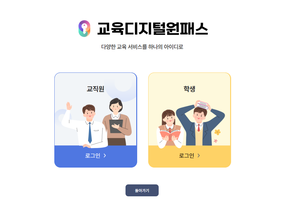 교육디지털원패스 회원가입 안내 이미지